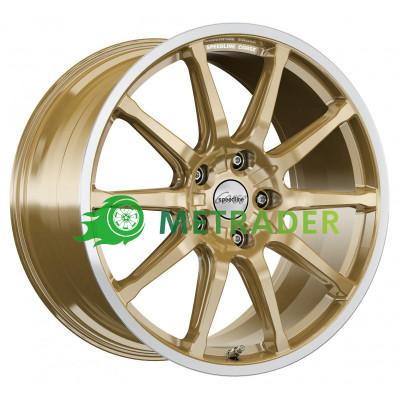 Speedline Corse SC1 Motorismo R20 W10 PCD5x112 ET55 DIA66.5 Racing Gold Polished