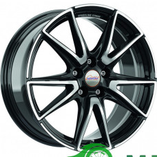Speedline Corse SL6 Vettore R19 W9.5 PCD5x112 ET21 DIA66.6 Jetblack Polished
