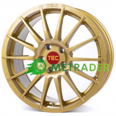 Tec AS2 R17 W7 PCD4x100 ET42 DIA64 Gold