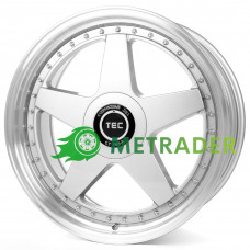 Tec GT-EVO-R R19 W8.5 PCD5x114.3 ET45 DIA72.6 Hyper Silver Polished Lip