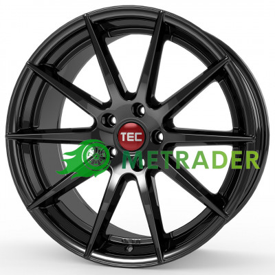 Tec GT7 R22 W9.5 PCD5x112 ET45 DIA72.6 Black