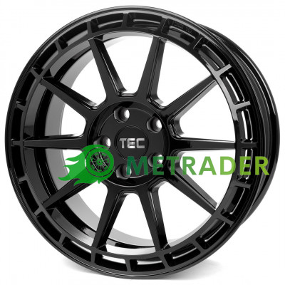 Tec GT8 R20 W8.5 PCD5x112 ET45 DIA72.5 Black Glossy