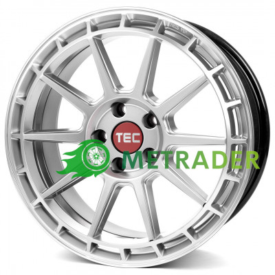 Tec GT8 R19 W8.5 PCD5x108 ET45 DIA72.5 Hyper Silver