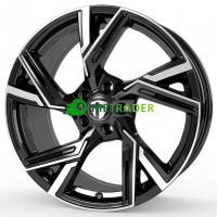 Tomason AR1 R20 W9 PCD5x112 ET33 DIA66.6 Black Polished