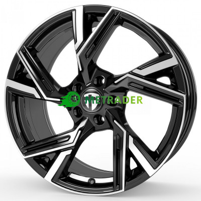 Tomason AR1 R20 W9 PCD5x120 ET40 DIA65.1 Black Polished