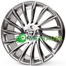 Tomason TN16 R17 W7.5 PCD5x112 ET37 DIA66.6 Black Polished