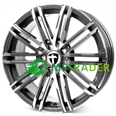 Tomason TN18 R19 W8.5 PCD5x120 ET50 DIA65.1 Gun Metal Polished