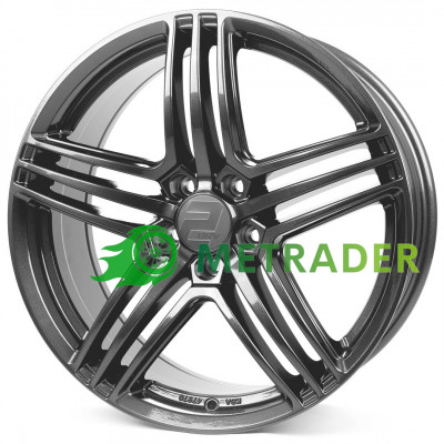 Wheelworld 2DRV WH12 R18 W8 PCD5x114.3 ET45 DIA72.6 Gunmetal Glossy