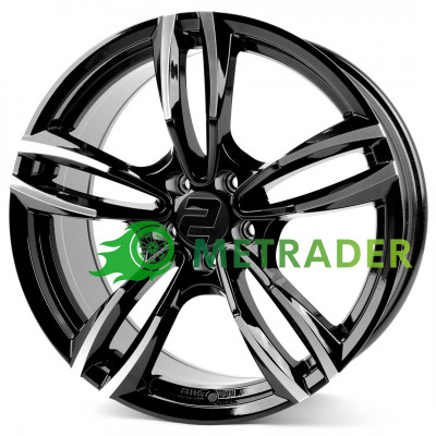 Wheelworld 2DRV WH29 R18 W8.5 PCD5x120 ET42 DIA72.6 Black Gloss Polished
