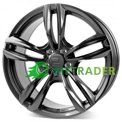Wheelworld 2DRV WH29 R19 W8.5 PCD5x112 ET45 DIA66.6 Gunmetal Glossy