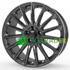 Wheelworld 2DRV WH39 R20 W9 PCD5x112 ET35 DIA66.6 Dark Gunmetal Polished Lip