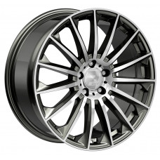 Wheelworld 2DRV WH39 R20 W9 PCD5x112 ET35 DIA66.6 Dark Gunmetal Polished