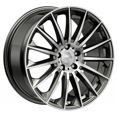 Wheelworld 2DRV WH39 R20 W9 PCD5x112 ET35 DIA66.6 Dark Gunmetal Polished