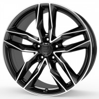 Wheelworld 2DRV WH40 R18 W7.5 PCD5x112 ET40 DIA66.6 Black Polished
