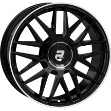 Wheelworld 2DRV WH43 R18 W8 PCD5x112 ET30 DIA66.6 Black Polished Lip