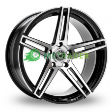 Wrath Wheels WF1 R19 W9.5 PCD5x120 ET40 DIA74.1 Black Polished