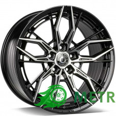 Wrath Wheels WF15 R19 W8.5 PCD5x120 ET35 DIA74.1 Black Polished