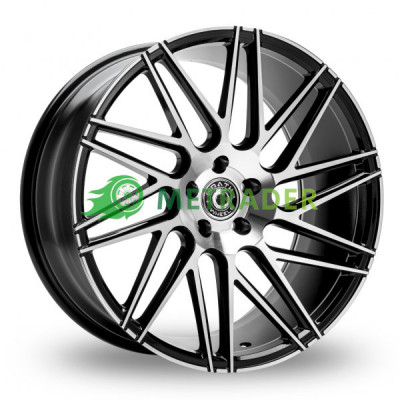 Wrath Wheels WF4 R20 W10 PCD5x112 ET42 DIA73.1 Black Polished