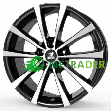 itWheels Alice R17 W7 PCD5x108 ET45 DIA65.1 Black Front Polish
