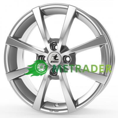 itWheels Alisia R17 W6.5 PCD4x108 ET37 DIA63.4 Gloss Silver