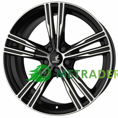 itWheels Amos R19 W8 PCD5x114.3 ET40 DIA67.1 High Gloss Black Polished