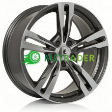 itWheels Anna R20 W8.5 PCD5x112 ET35 DIA66.5 Gloss Anthracite Polished
