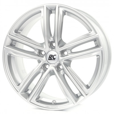 RC Design RC27 R17 W7.5 PCD5x108 ET55 DIA63.4 Silver